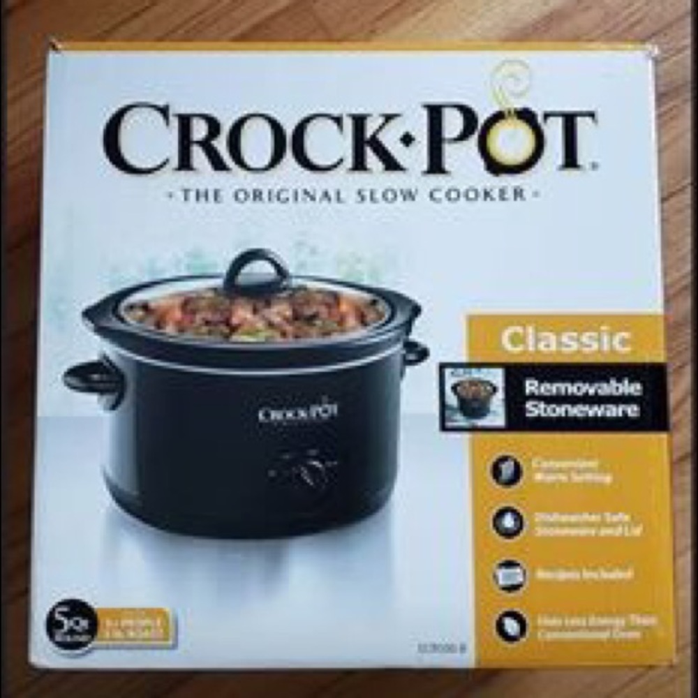 5QT Crockpot Slow-Cooker